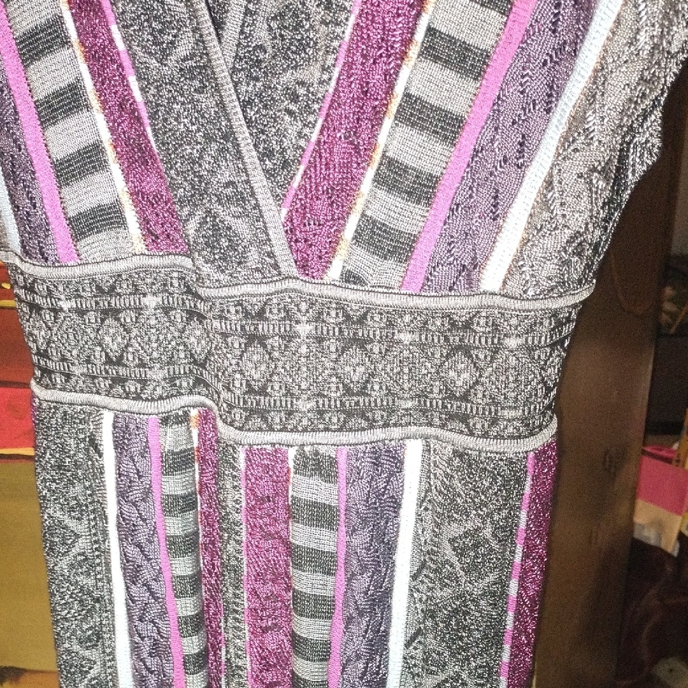 Striped Sexy Multicolor Jumpsuit - Picture 5 of 12
